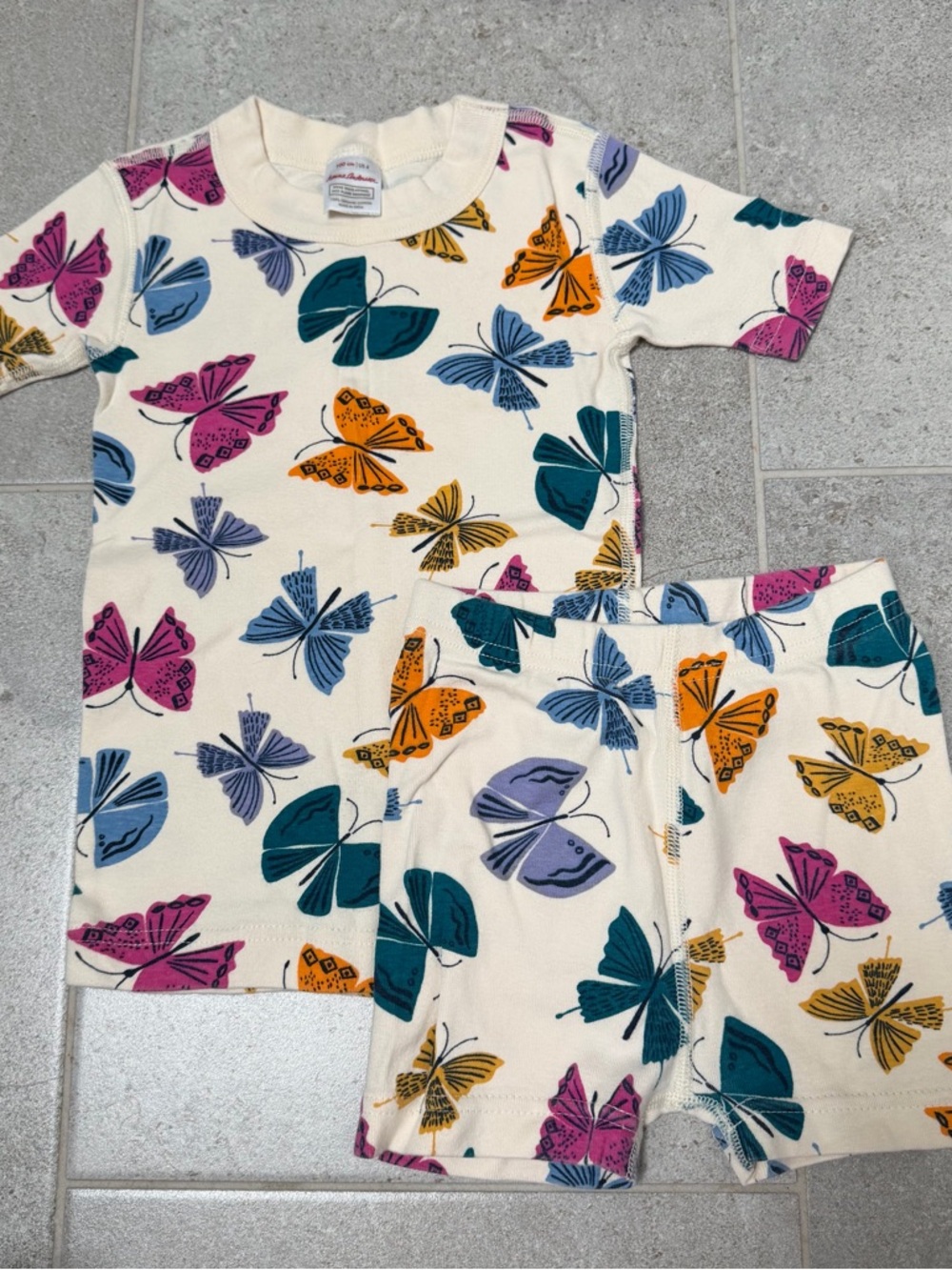 Butterfly HannaJams Short John pajama set